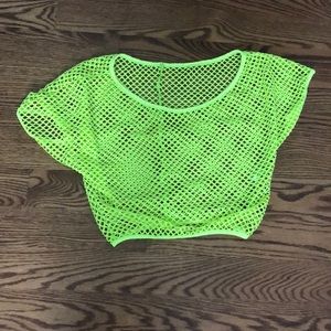 Mesh crop top